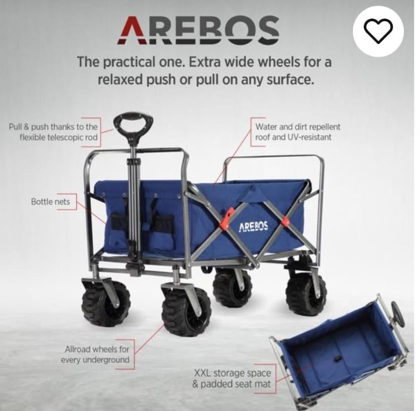 Bolderkar, Ophalen, Opvouwbaar, Nieuw