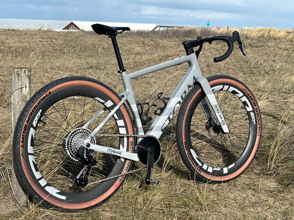 Storm Makai gravel/beach racer maat 1/M, Carbon, 10 tot 15 versnellingen, Nieuw, 53 tot 57 cm