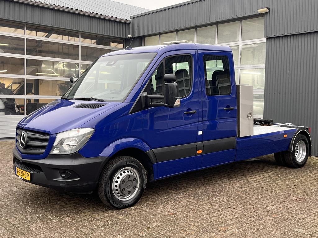 Mercedes-Benz Sprinter 519 3.0 CDI DC Be combi Be trekker Ai, Auto's, Bestelauto's, 2430 kg, Gebruikt, 190 pk, Blauw
