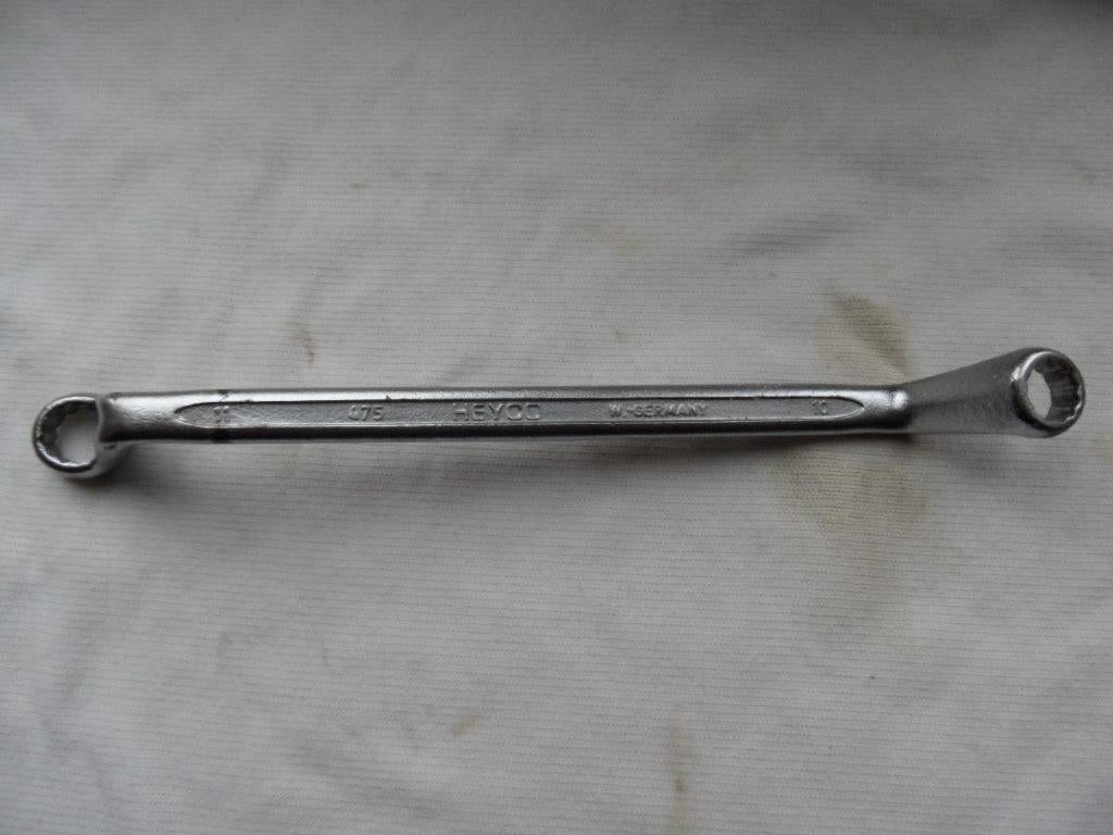 Heyco 475 ringsleutel 10 11, Ophalen of Verzenden, Gebruikt