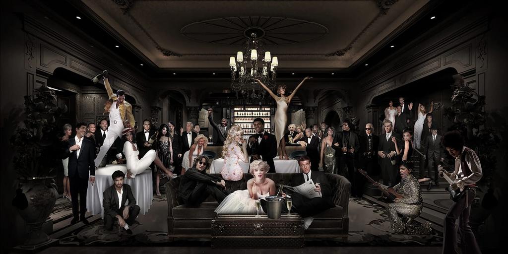 The rest is history plexiglas schilderij 80x160, Antiek en Kunst, Ophalen