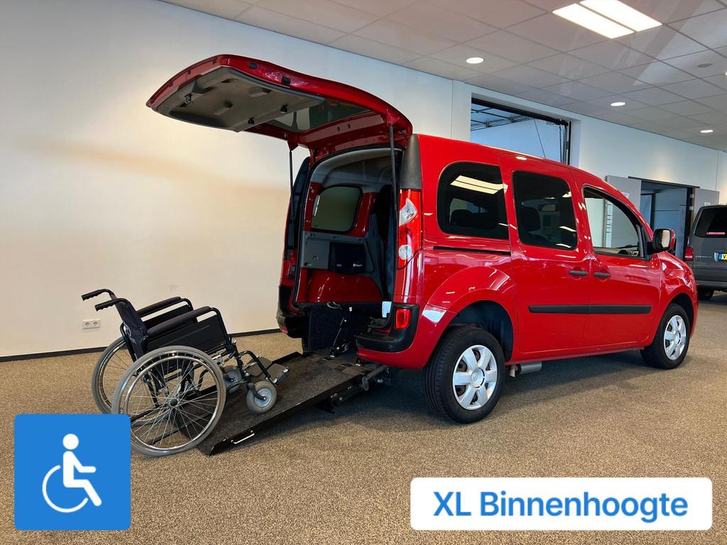 Renault Kangoo Rolstoelauto XXL-Ombouw 150 cm, Auto's, 12 maanden, Gebruikt, Zwart, Bedrijf