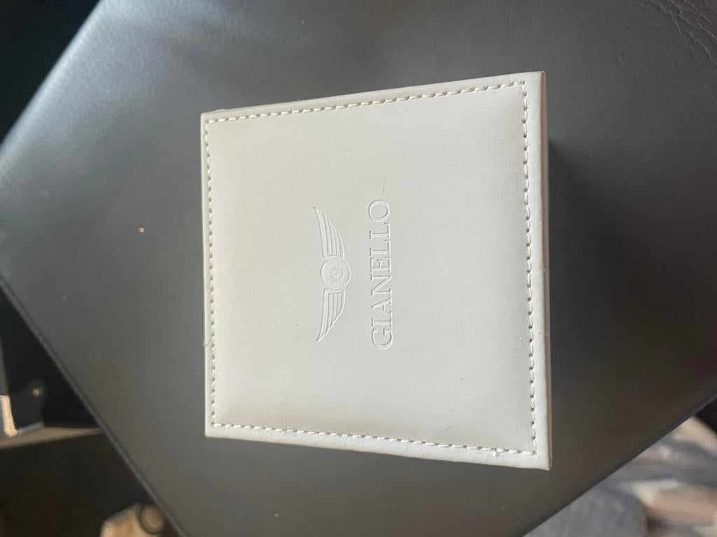 Gianello Unisex Horloge - Z.g.a.n. met Certificaat, Sieraden, Tassen en Uiterlijk, Horloges | Heren, Overige merken, Staal, Polshorloge