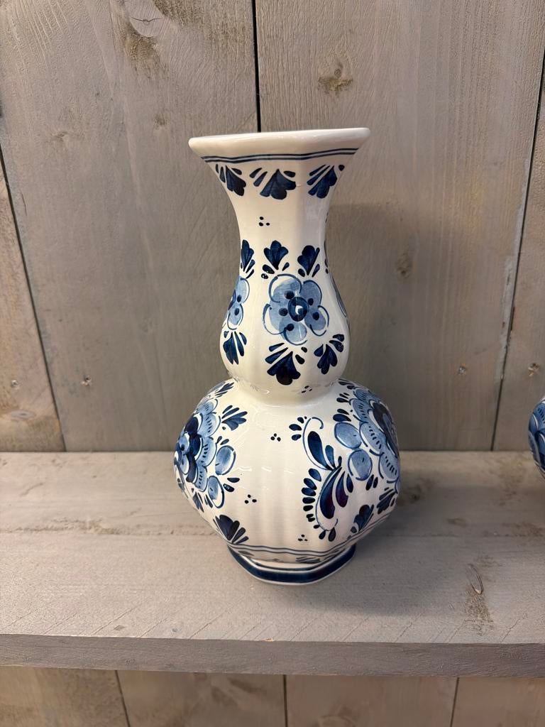 Delfts Blauwe Vaas - Handgeschilderd, Ophalen