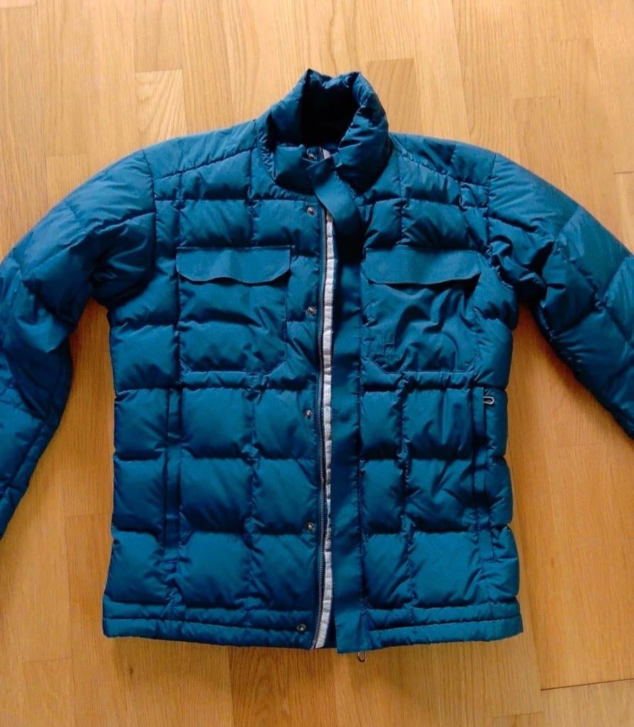 Haglofs Hede Down Jacket - Warme en stijlvolle donsjas, Haglofs, Blauw, Overige maten, Ophalen of Verzenden