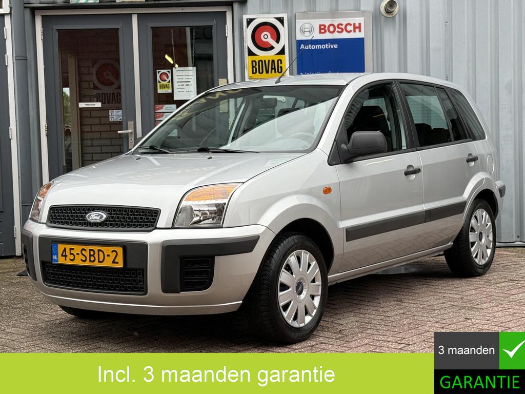 Ford Fusion 1.4-16V Comfort | HOOGZIT | TREKHAAK | AIRCO |, Voorwielaandrijving, Gebruikt, Zwart, 82 pk