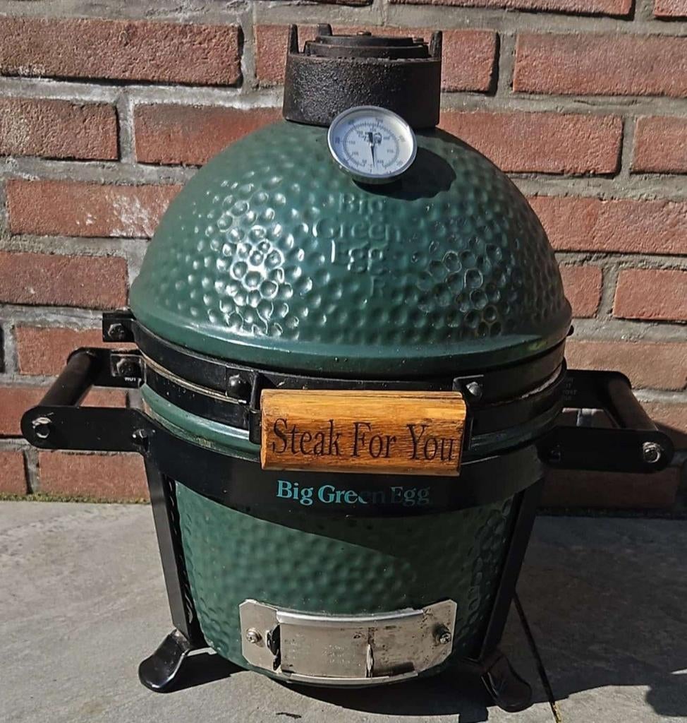 GREEN EGG MINI, Tuin en Terras, Houtskoolbarbecues, Ophalen of Verzenden