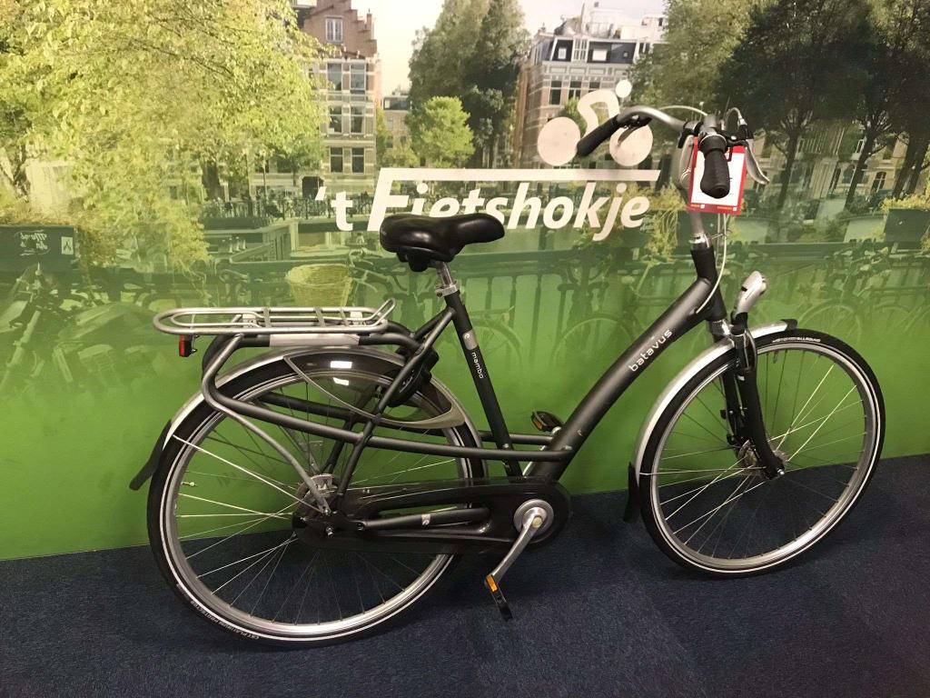 Fietshokje Raaks :  Batavus Mambo Damesfiets Zwart 53cm, Overige merken, Raaks Fietsen, Versnellingen, Ophalen of Verzenden