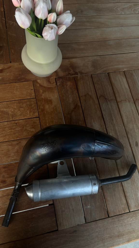 Doma uitlaat ktm gasgas husqavarna 85 2018 t/m 2024, Fietsen en Brommers, Brommeronderdelen | Algemeen, Zo goed als nieuw, Uitlaat