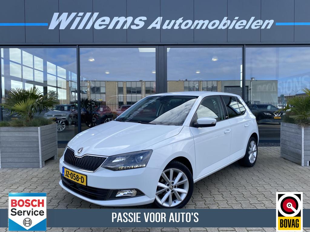 Skoda Fabia 1.2 TSI JOY Stoelverwarming, Cruise Control & Cl, Stof, 4 cilinders, Met garantie (alle), Wit