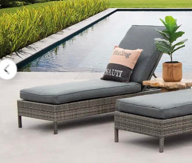 Superstunt - Ligbed  nieuw Loungebed meerdere beschikbaar, Ophalen, Nieuw, Aluminium, Verstelbaar