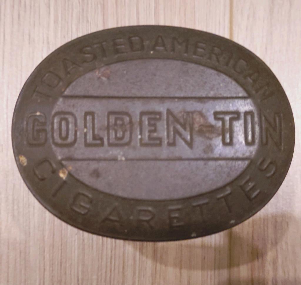 Sigarettenblikje US  WO2 ww2 toasted American cigarettes, Verzamelen, Militaria | Tweede Wereldoorlog, Ophalen of Verzenden, Landmacht