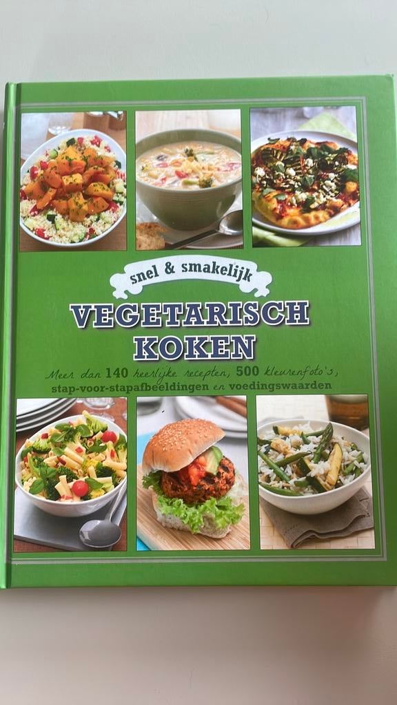 Vegetarisch koken, Verzenden, Zo goed als nieuw, Vegetarisch