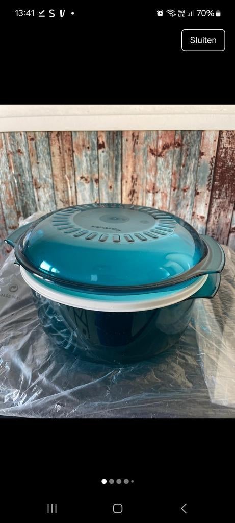 Nieuwe Tupperware Microcook 3 liter, Huis en Inrichting, Keuken | Tupperware, Ophalen of Verzenden, Nieuw