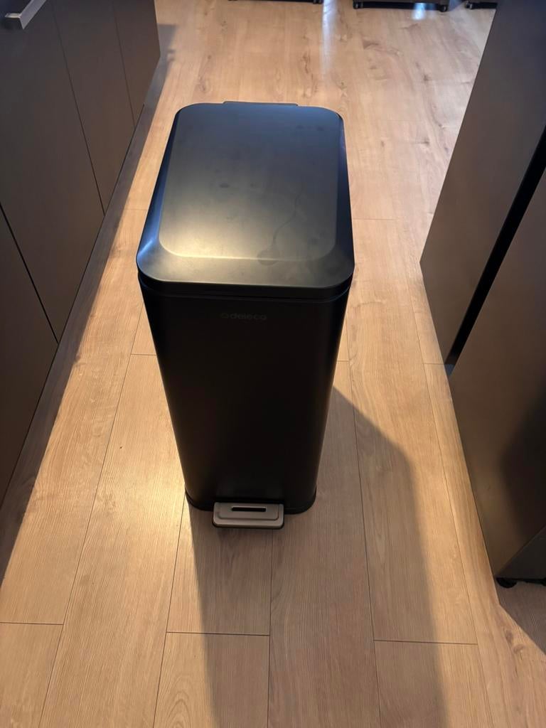 Prullenbak, Ophalen, 50 tot 75 cm, 40 liter of meer, Zo goed als nieuw