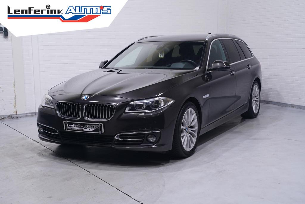 BMW 5-serie Touring 535d Luxury line NAP Navi Head up Sports, Auto's, BMW, Bedrijf, Te koop, 5-Serie, ABS, Achteruitrijcamera
