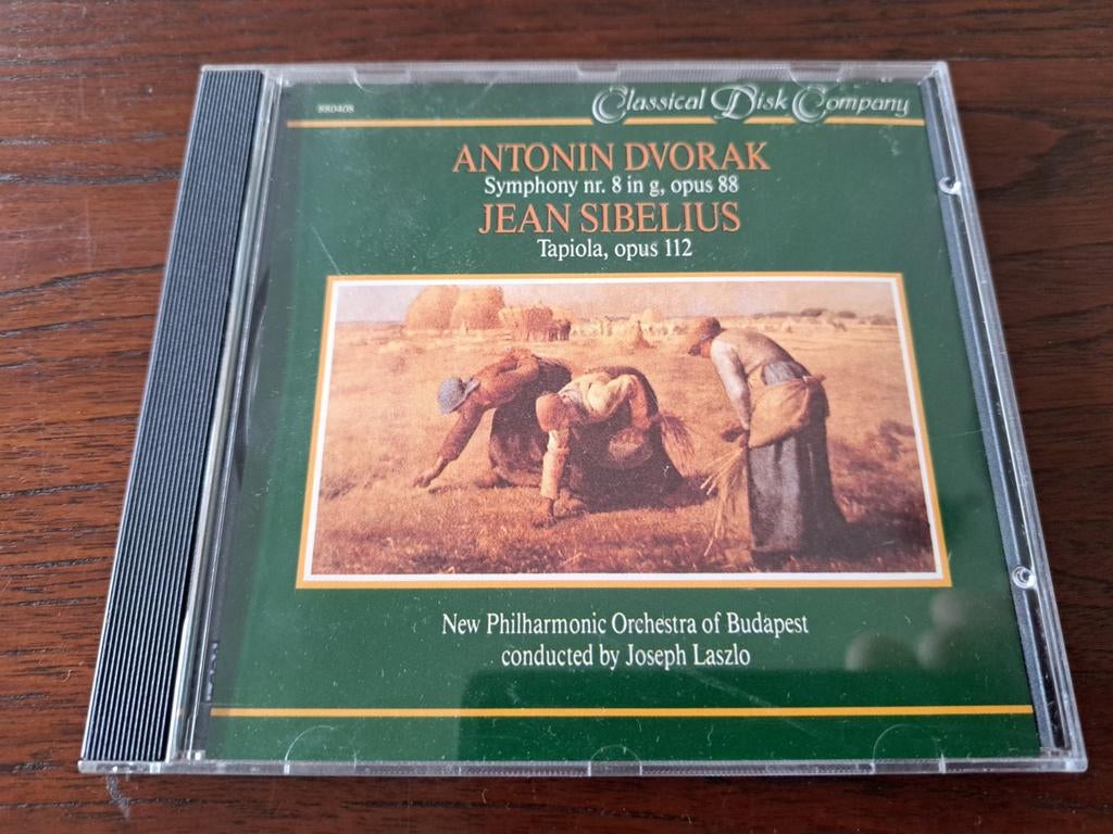 Dvorak Symfonie nr. 8 & Sibelius Tapiola CD, Ophalen of Verzenden, Romantiek, Gebruikt, Orkest of Ballet