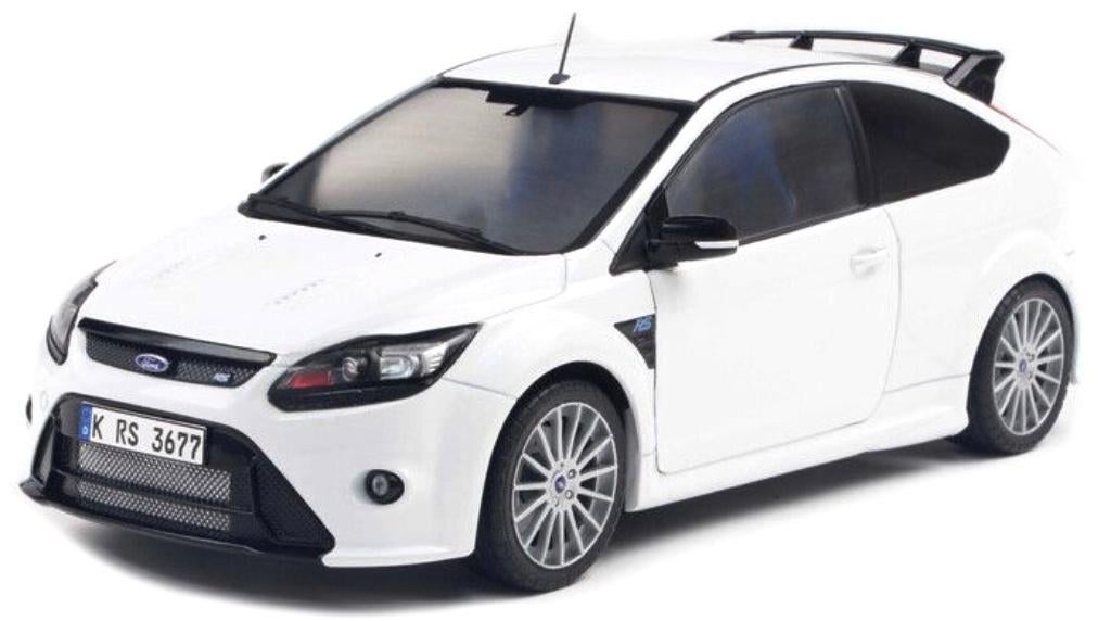 Ford focus RS mk2 ultimate kleur wit solido nieuw 1:18, Ophalen, Nieuw, Auto, Solido
