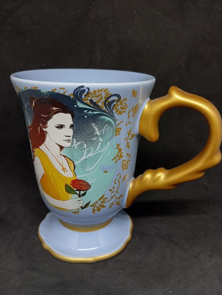 Disney Belle Beauty and the Beast Theekopje, Keramiek, Ophalen of Verzenden, Zo goed als nieuw, Overige stijlen