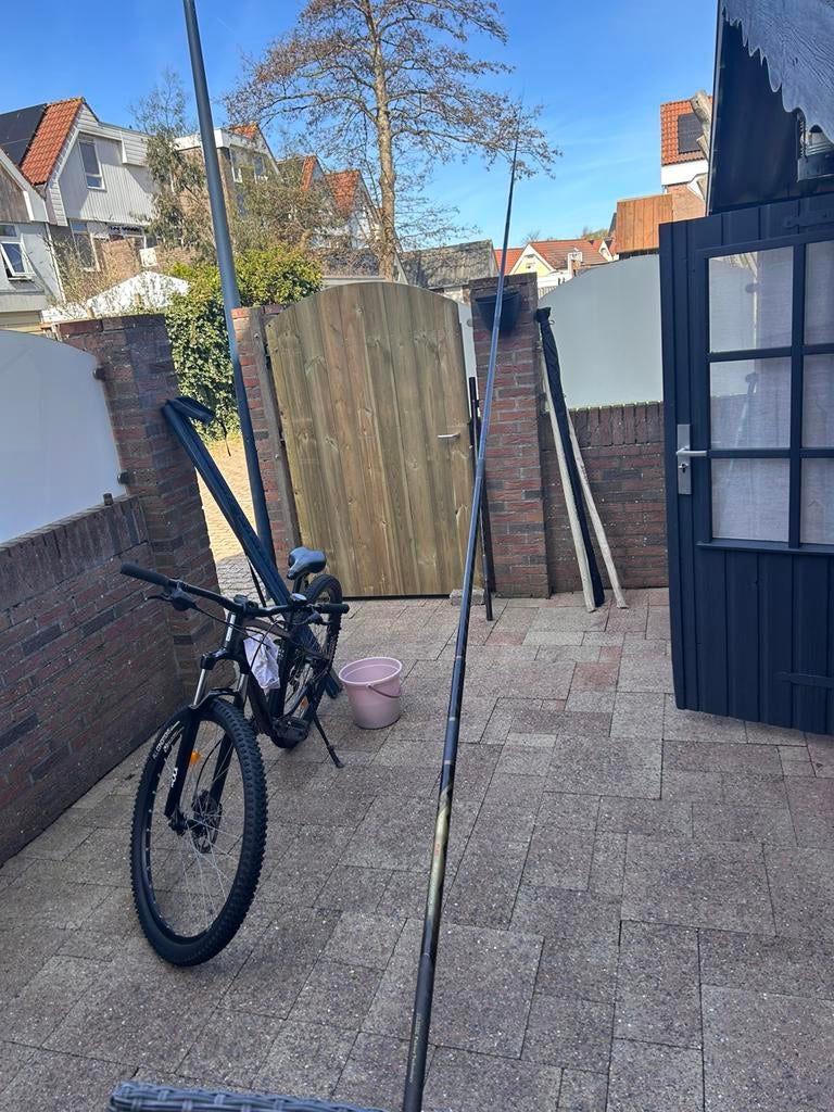 Silstar keflar diaflex hengel. 12,5 mtr, Ophalen, Zo goed als nieuw, Vaste hengel