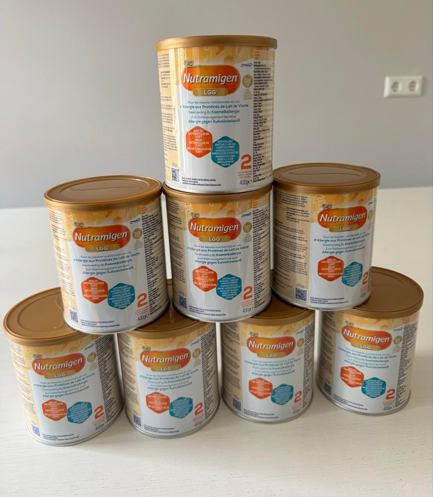 8 potten Nutramigen LGG 2, Ophalen of Verzenden, Nieuw, Overige typen