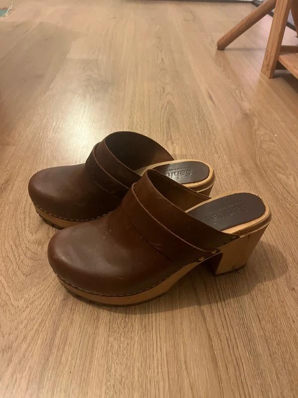 Sanita clogs, Kleding | Dames, Schoenen, Bruin, Zo goed als nieuw, Sanita, Sandalen of Muiltjes