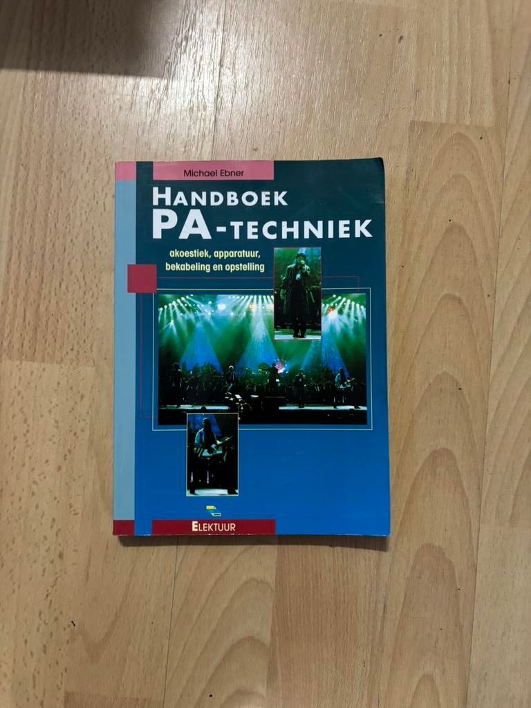 Handboek PA-techniek, Ophalen of Verzenden, Zo goed als nieuw