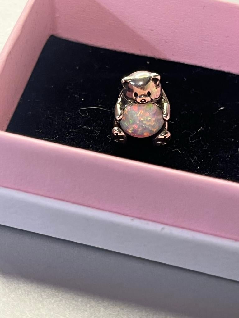 Pandora bedel beer 'Warm Hugs', Gebruikt, Verzenden, Pandora, 1 bedel