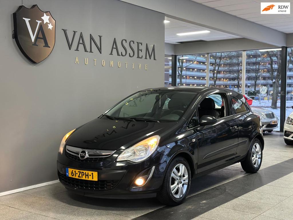 Opel Corsa 1.2 EcoFlex Anniversay Edition LPG|NWE APK, Voorwielaandrijving, Euro 5, Gebruikt, Zwart