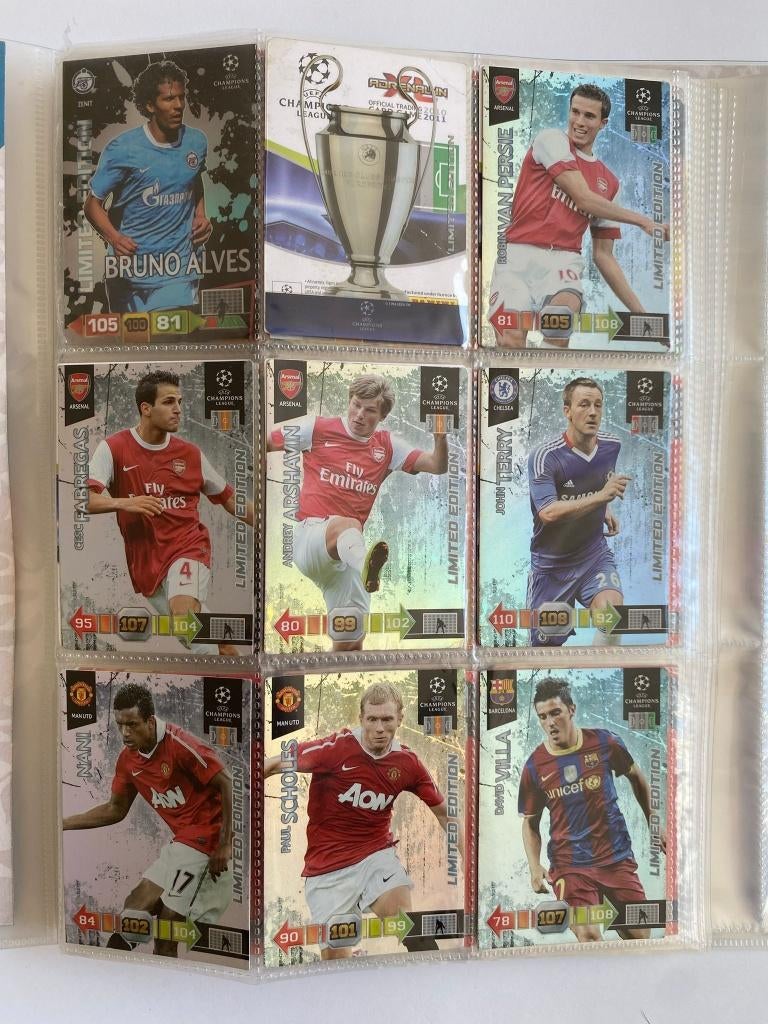 Panini Voetbal Speelkaarten WK, EK, CL, Ophalen of Verzenden, Zo goed als nieuw, Losse kaart