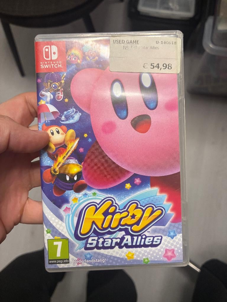 Kirby Star Allies Nintendo Switch Nederlands, Gebruikt, 1 speler, Vanaf 3 jaar, Ophalen