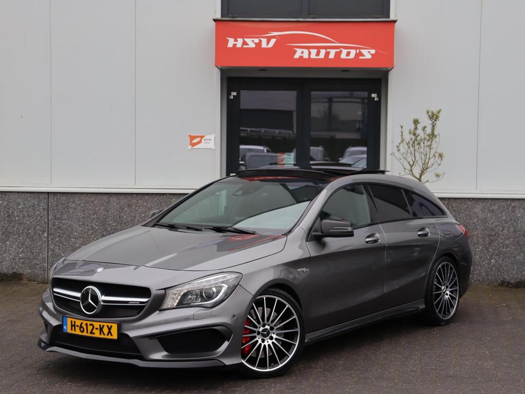 Mercedes-Benz CLA-klasse Shooting Brake AMG 45 4MATIC Orange, Automaat, CLA, Gebruikt, Euro 6