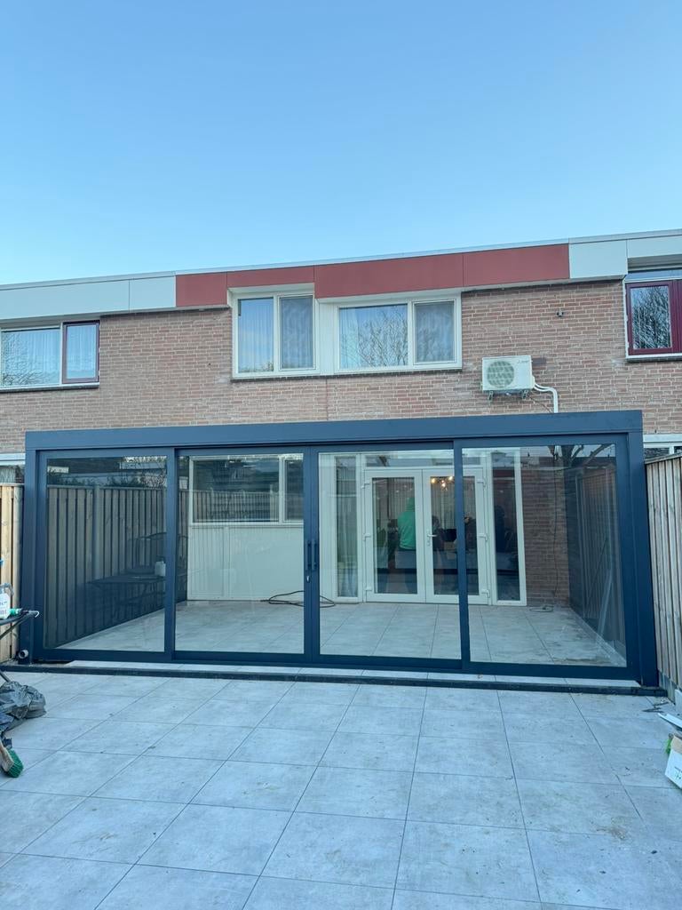 Complete veranda met schuifpui – nú voor slechts €5500!, Tuin en Terras, Overkappingen, Ophalen of Verzenden, Zo goed als nieuw