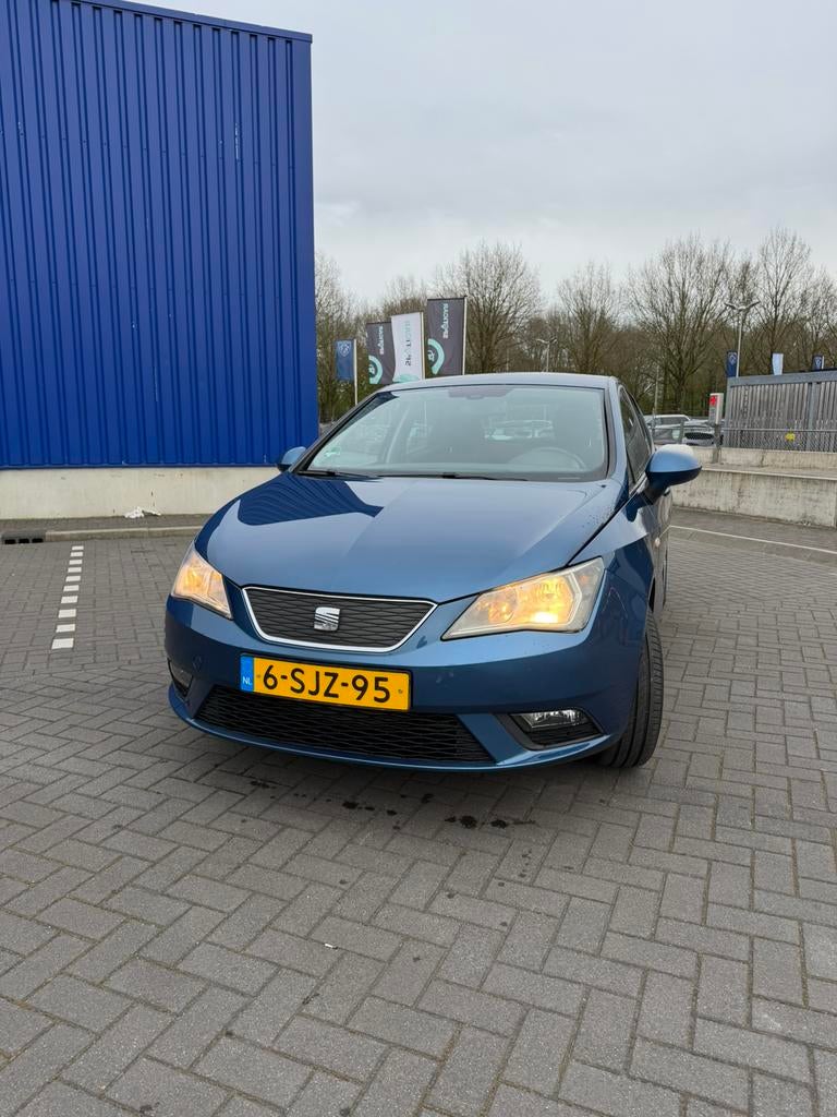 Seat Ibiza 1.2 TDI 55KW Ecomotive 2013 Blauw, Auto's, Voorwielaandrijving, 74 pk, 1199 cc, Ibiza