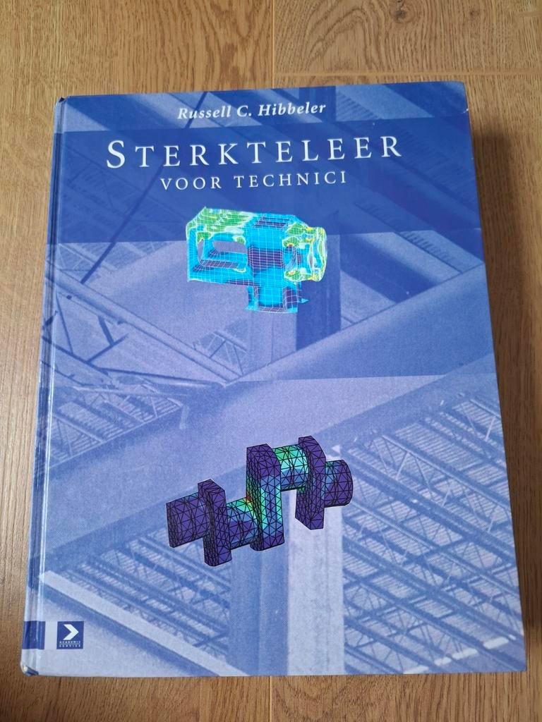 Sterkteleer voor Technici - Russell C. Hibbeler, Boeken, Ophalen of Verzenden