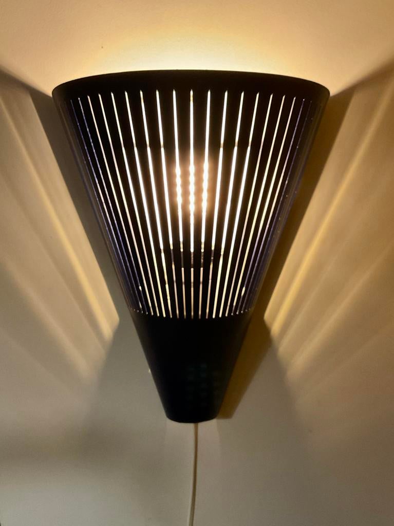 Vintage wandlamp Klyka V 9811 van Ikea uit 90's blauw, Ophalen of Verzenden, Gebruikt, Metaal