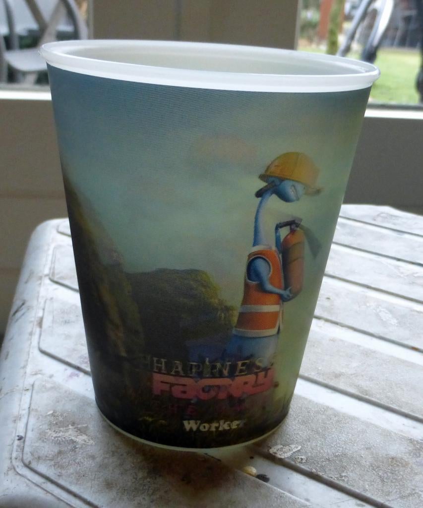 coca cola beker 3 d, Ophalen of Verzenden, Nieuw