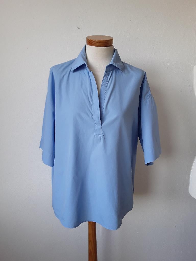 Diega blauwe blouse/top mt XL, Blauw, Maat 46/48 (XL) of groter, Ophalen of Verzenden, Zo goed als nieuw