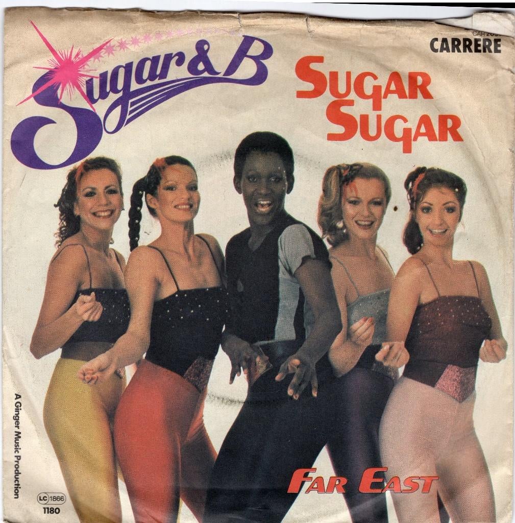 SUGAR & B.  -  Sugar sugar, Gebruikt, 7 inch, Single, Ophalen of Verzenden