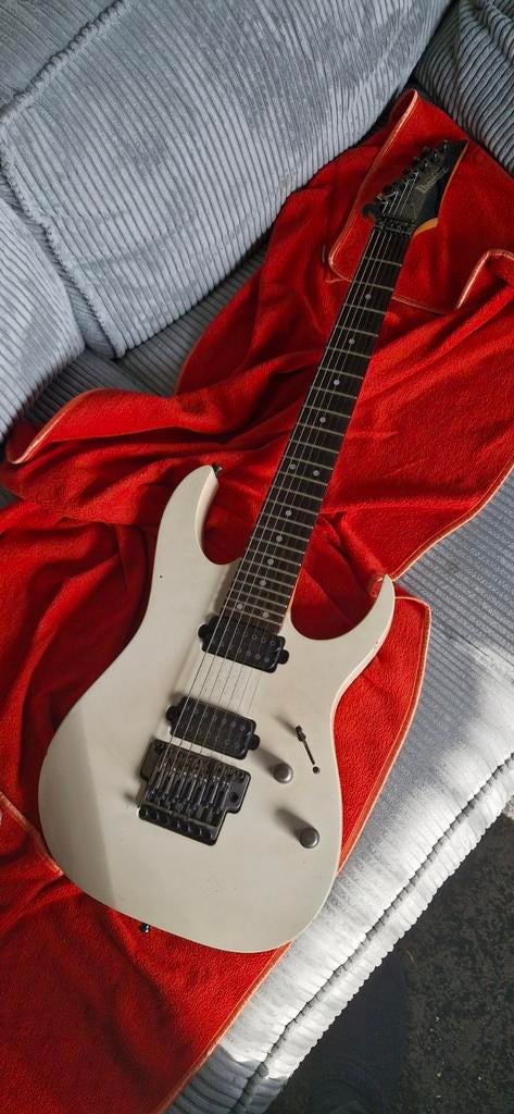 Ibanez RG 7-snarige gitaar (oud Japans model), Ophalen of Verzenden, Gebruikt, Solid body, Ibanez