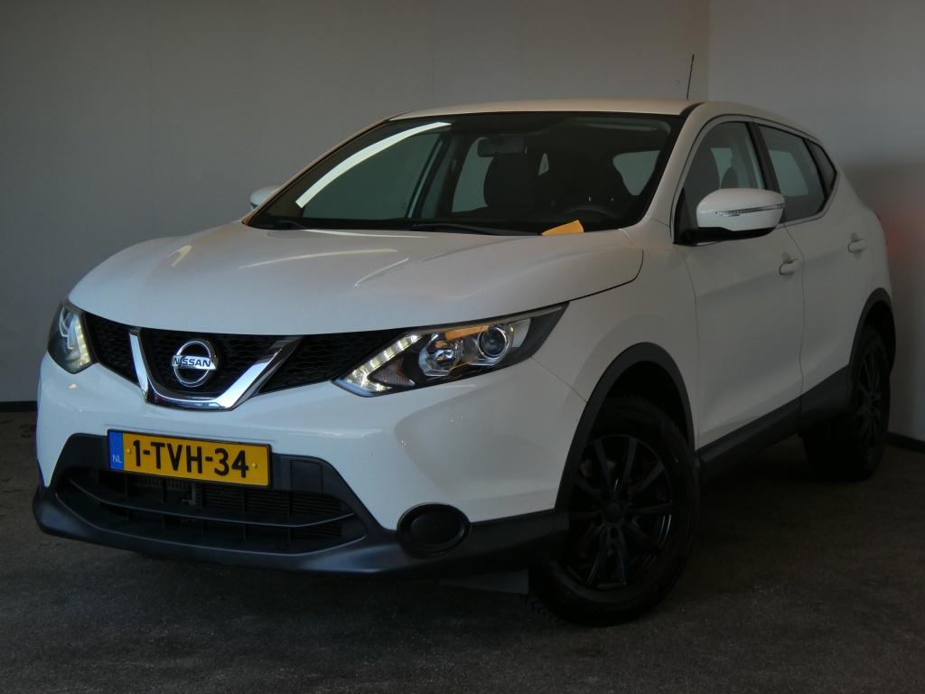 Nissan QASHQAI 1.2 Visia (bj 2014), Euro 5, 4 cilinders, 116 pk, Wit