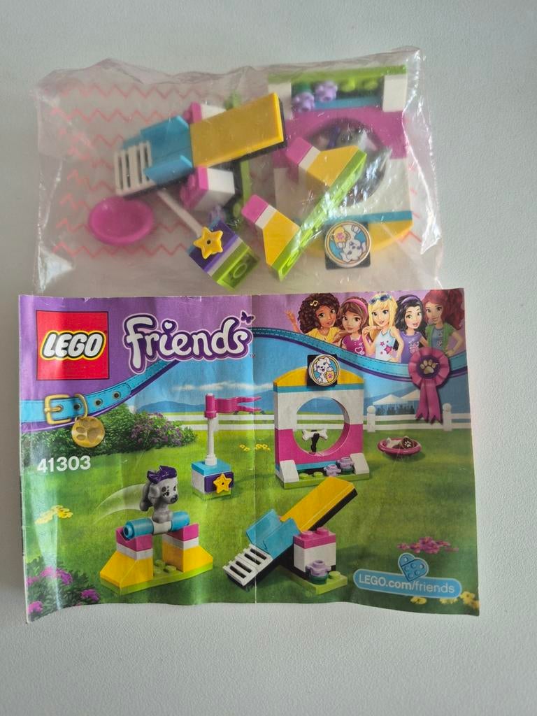 LEGO Friends 41303 Puppy Speeltuin, Ophalen of Verzenden, Gebruikt, Complete set, Lego