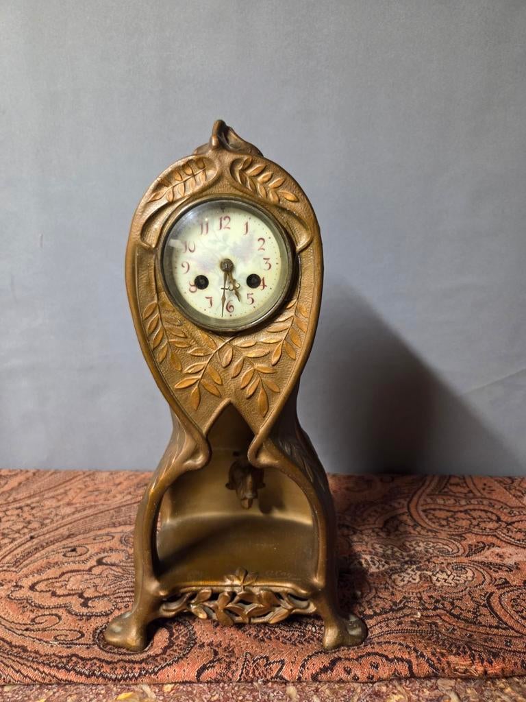 Zeer mooi apart jugendstil klokje, Antiek en Kunst, Ophalen