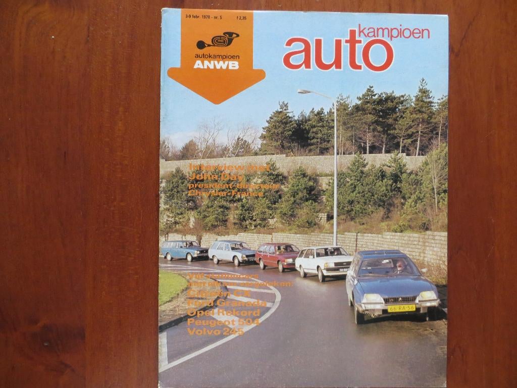 Autokampioen 5 1979 Opel Commodore Berlina aut., Renault 30, Ophalen of Verzenden, Nieuw, Renault