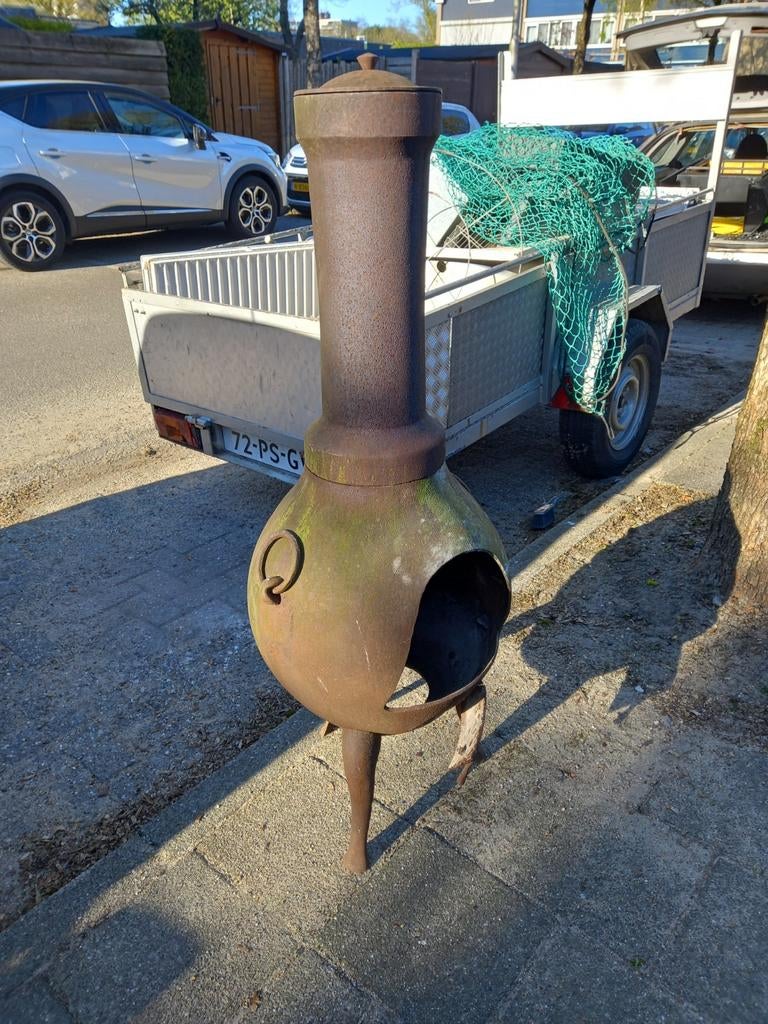 Gietijzeren vuurkorf, Tuin en Terras, Vuurkorven, Ophalen of Verzenden