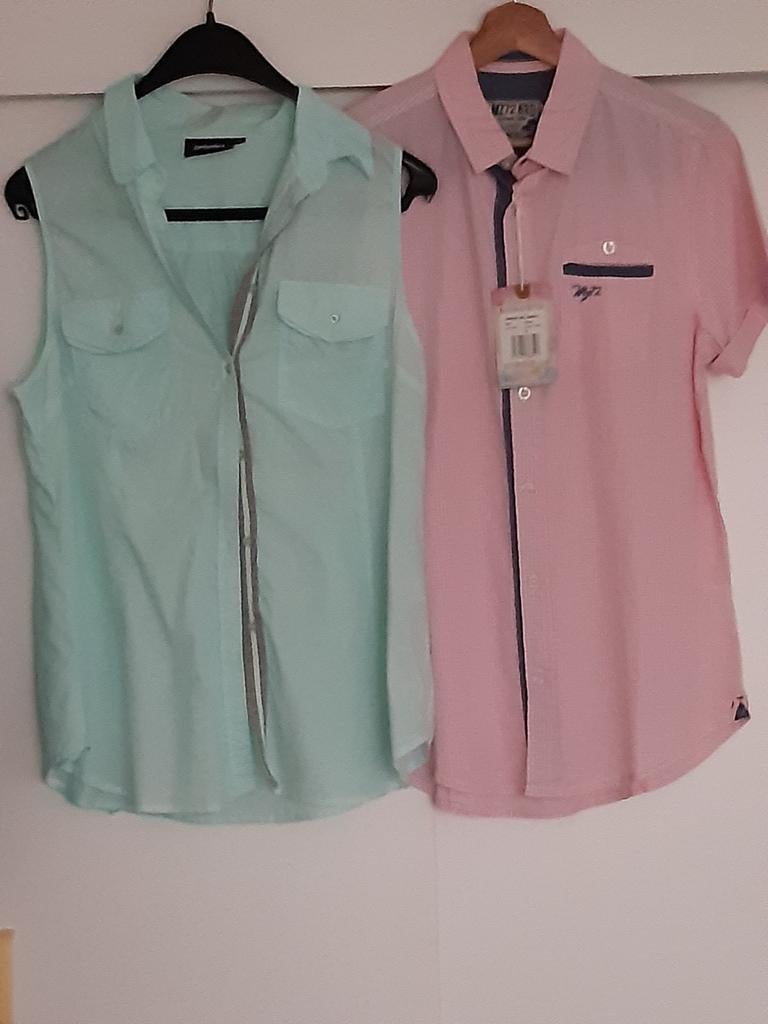 Dames en heren blousje samen 4 euro, Ophalen of Verzenden