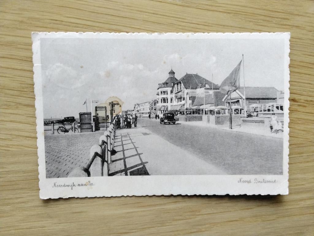 Noordwijk aan Zee, Noord Boulevard., Verzenden, 1920 tot 1940, Gelopen, Zuid-Holland