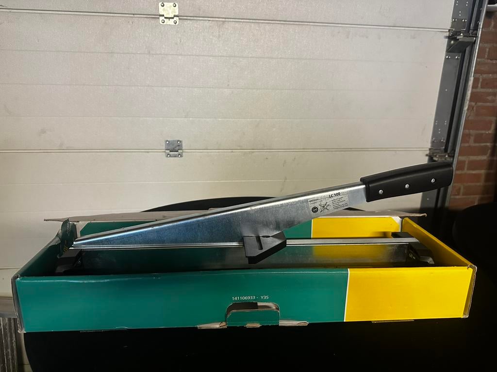 Laminaatsnijder, Doe-het-zelf en Verbouw, Ophalen, Zo goed als nieuw