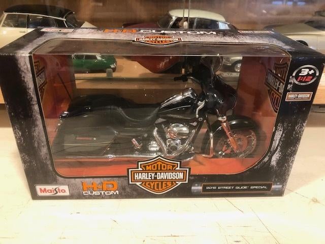 1:12 Harley Davidson Streetglide 2015 Maisto Nieuw, Ophalen of Verzenden, Nieuw, 1:9 t/m 1:12, Motor