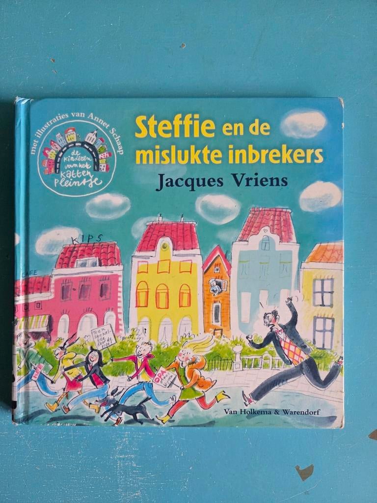 Steffie en de mislukte inbrekers - Jacques Vriens, Ophalen of Verzenden, Gelezen, Jacques Vriens, Fictie algemeen